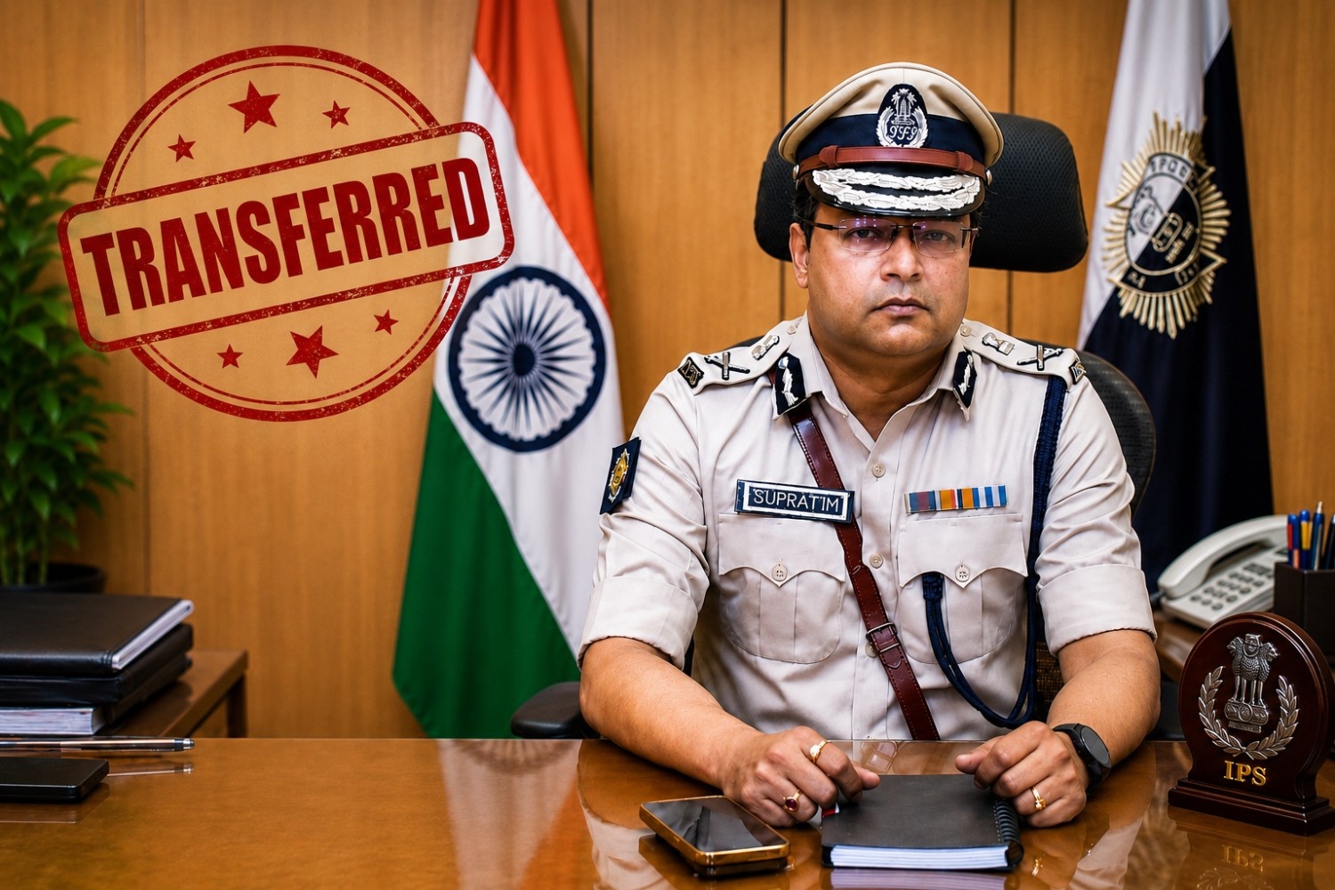 সিআইডি থেকে সুপ্রতিম সরকারকে সরাল রাজ্য, ২৮ আইপিএস অফিসারের বড় রদবদল