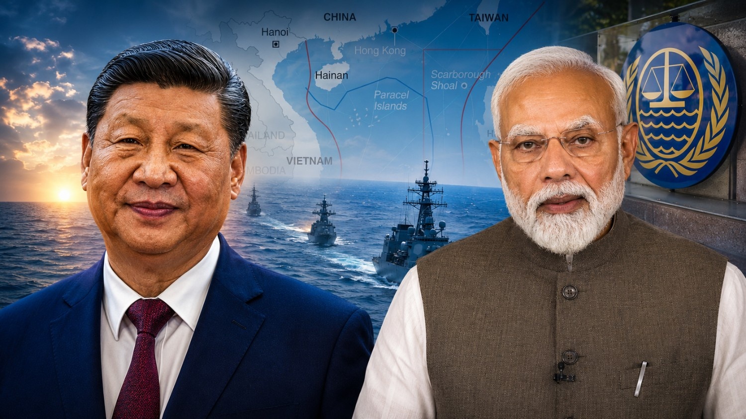 দক্ষিণ চীন সাগরে বেজিংয়ের দাবির বিরুদ্ধে ২০১৬ সালের রায়কেই সমর্থন ভারতের, নৌ-চলাচলের স্বাধীনতার পক্ষে স্পষ্ট বার্তা