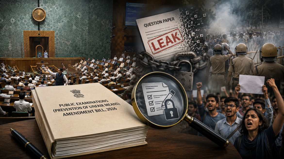 ঐতিহাসিক’ না ‘লোকদেখানো’? প্রশ্নফাঁস-বিরোধী বিল ঘিরে লোকসভায় তুমুল বাদানুবাদ
