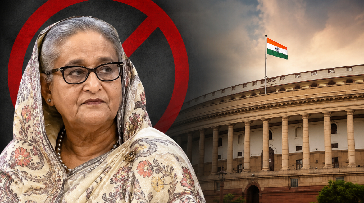 ভারতে ‘রাজনীতি’ নয়, হাসিনাকে বার্তা কেন্দ্রের