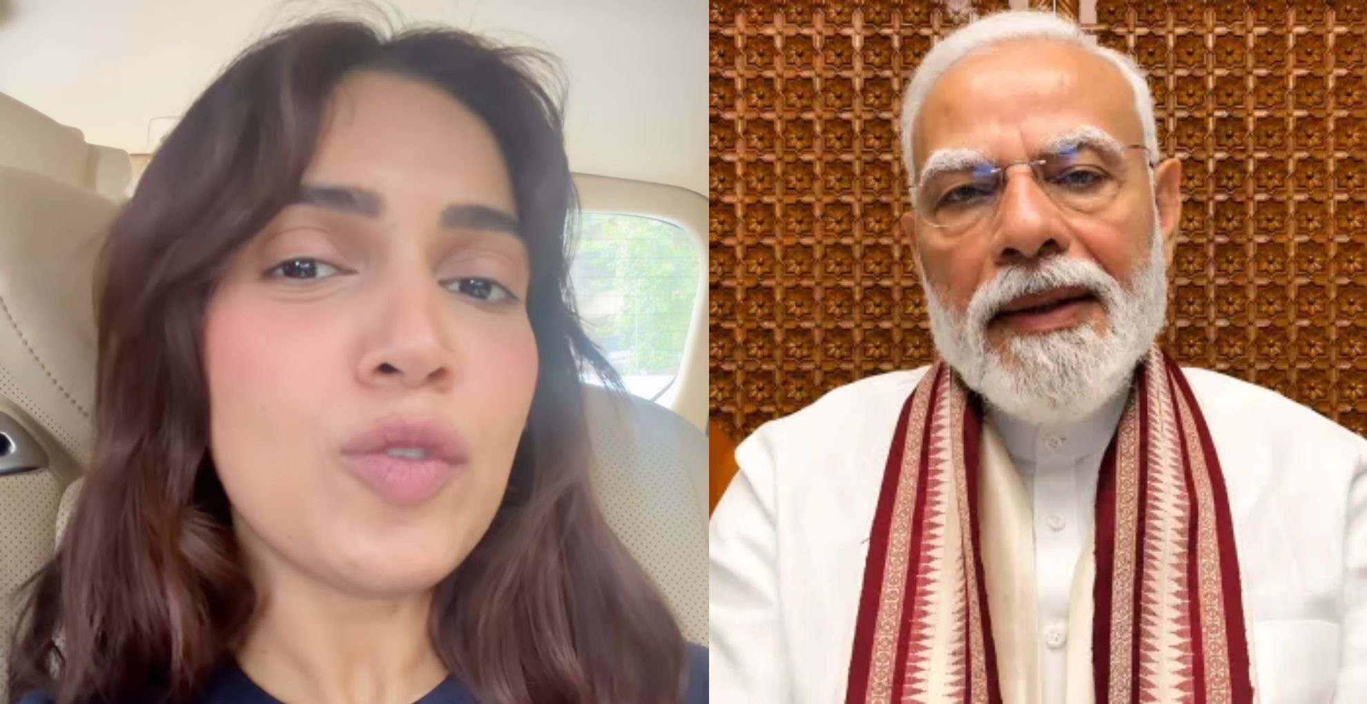 নীতিগত অবস্থান নিয়ে বিতর্কে ভূমি পেডনেকর, মোদীকে কটূক্তির নিন্দা করে সমালোচনার মুখে অভিনেত্রী