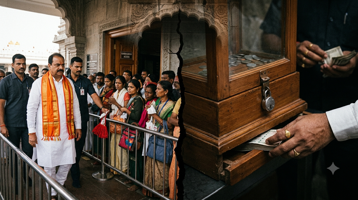 ভিআইপি লাইনের আড়ালে দানবাক্সের কারচুপি!