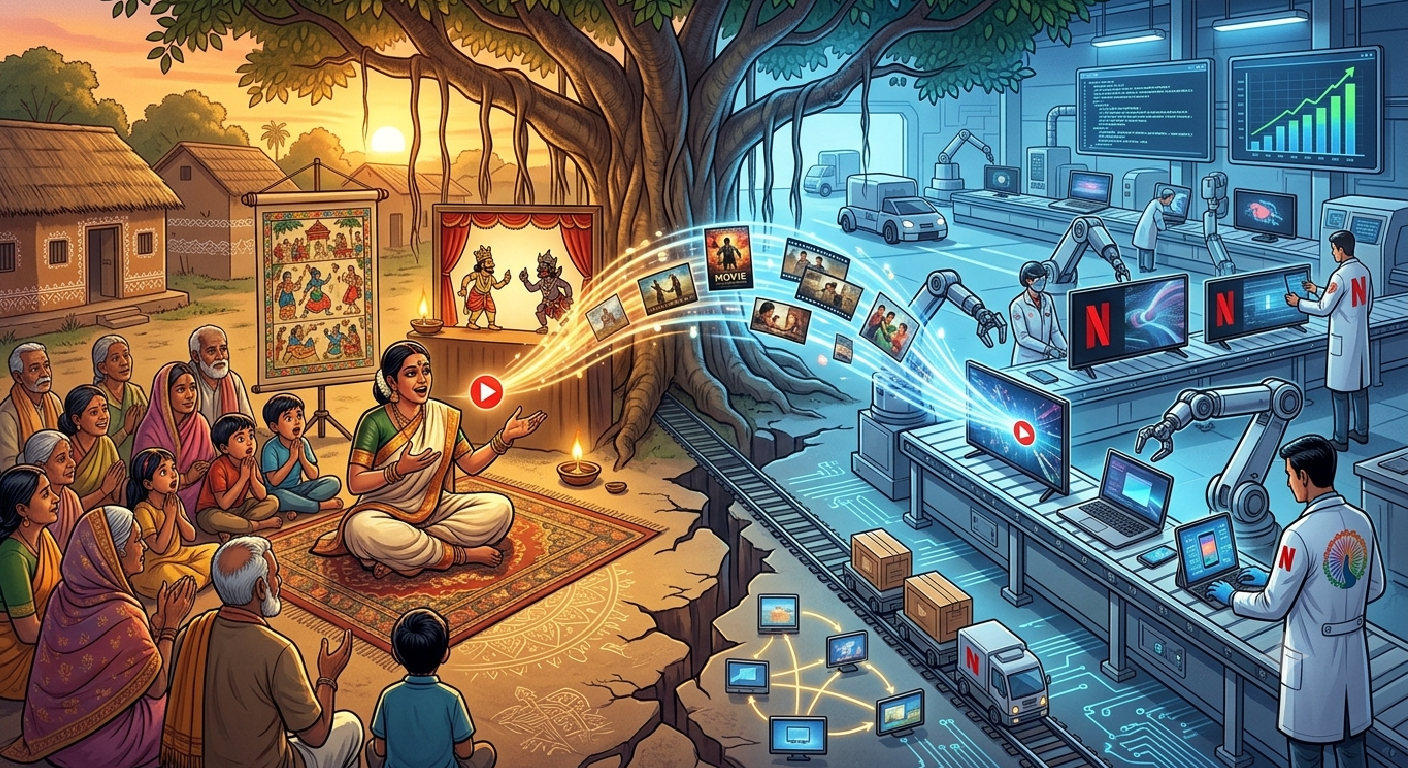 পর্দা কম, গল্প বেশি!