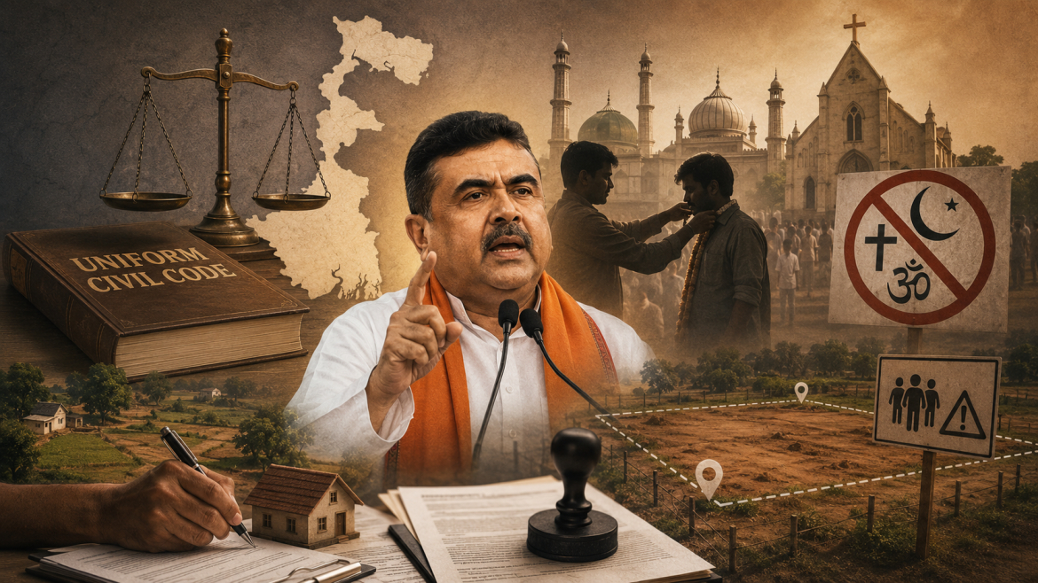 অভিন্ন দেওয়ানি বিধির পর ধর্মান্তকরণ ও জমি বিক্রিতে রাশ টানবে বাংলা