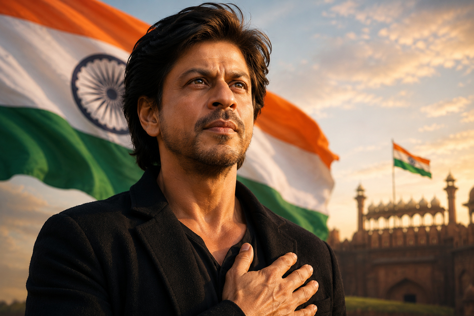 শাহরুখের স্বাধীনতা-বার্তা: ‘ভারতীয় হওয়াই বিশেষ’