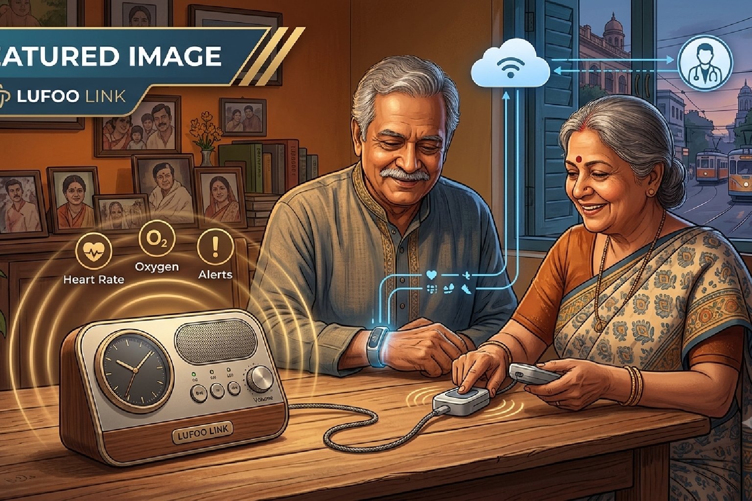 প্রবীণদের ‘নীরব প্রহরী’ লুফু লিঙ্ক