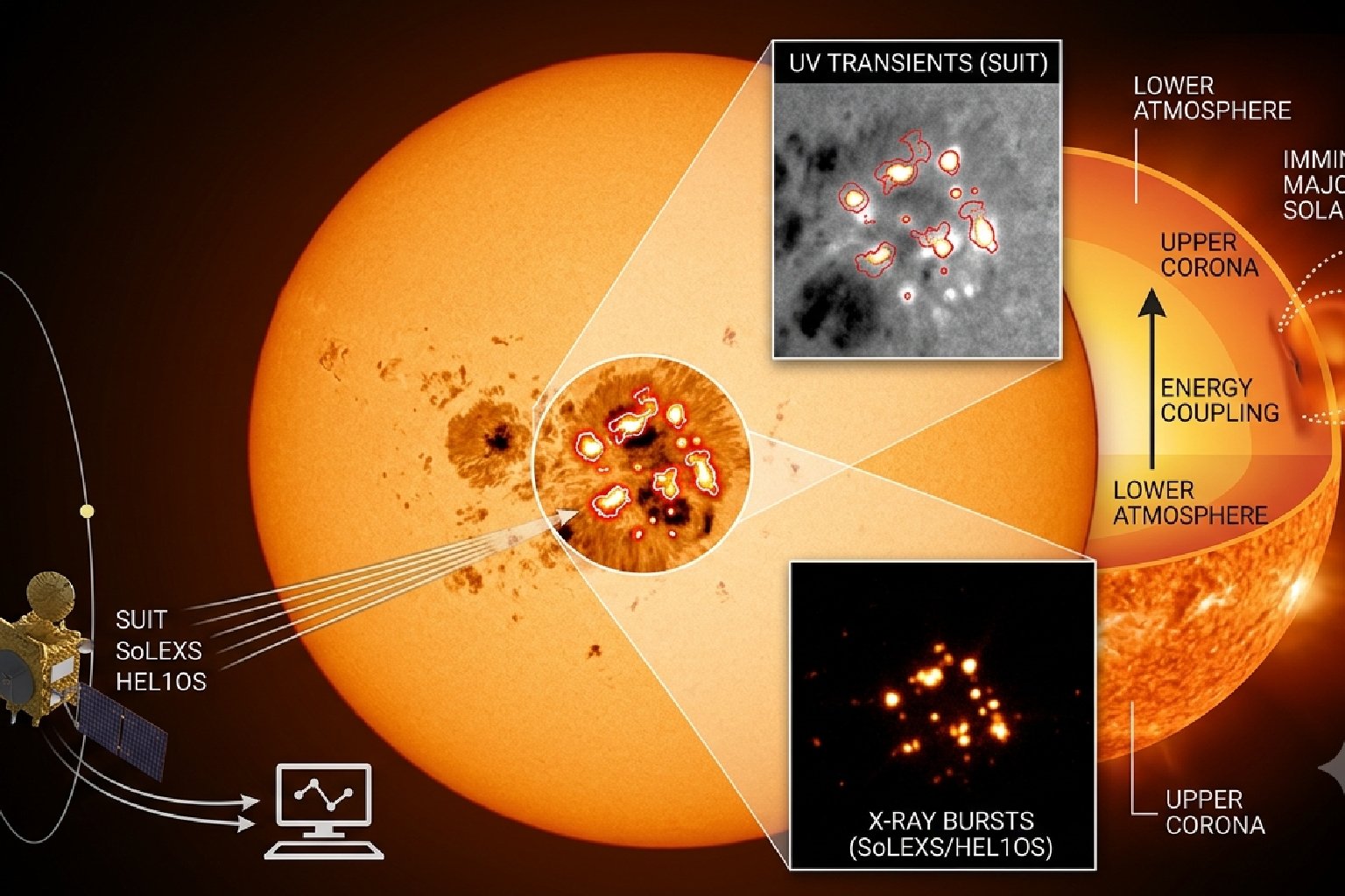 সৌরঝড়ের আগে জ্বলে ওঠে ‘সতর্কবাতি’