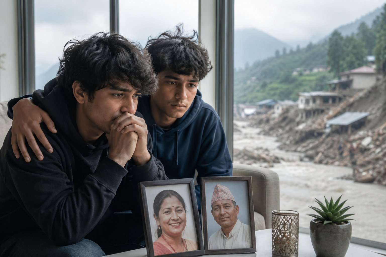 ‘আমি পারছি না’: নিখোঁজ বাবা-মায়ের অপেক্ষায় আকাশ
