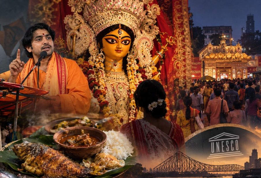 মাছ-মাংস ছাড়া দুর্গাপুজোর ডাক, বাঙালির খাদ্যসংস্কৃতিতে হিন্দুত্বের নতুন ফতোয়া