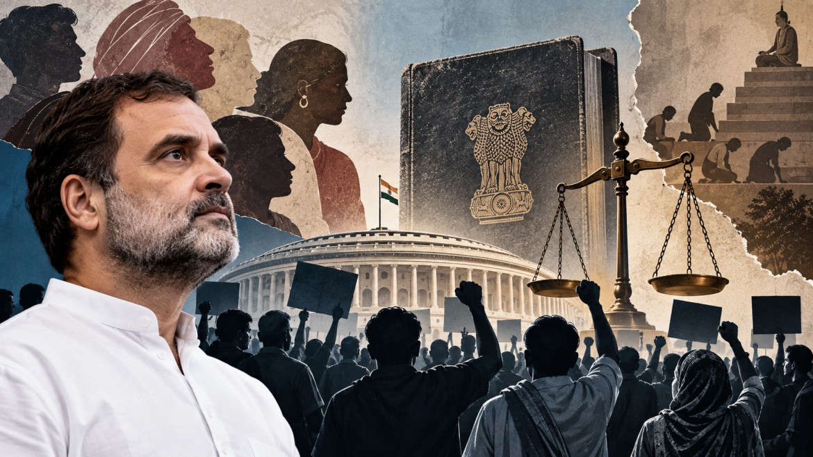 বিজেপির ‘উচ্চবর্ণ’ সমর্থকদের অস্বস্তির মধ্যেও সামাজিক ন্যায়ের পথেই কেন অনড় রাহুল?