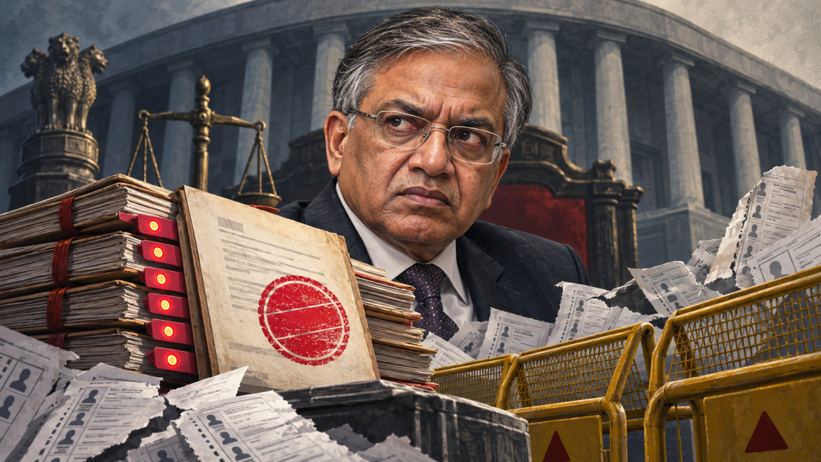 জ্ঞানেশ কুমারের অপসারণ দাবি, ছয় অভিযোগে ‘ইমপিচমেন্ট নোটিস’ প্রাক্তন আমলা ও সমাজকর্মীদের