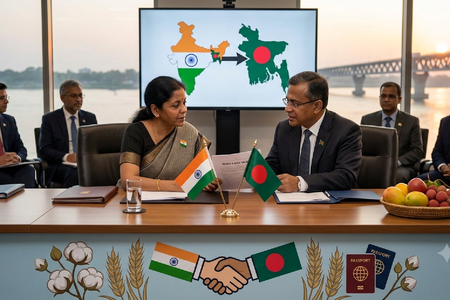 বরফ গলাতে বাণিজ্য