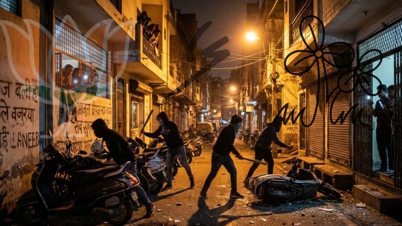 মিনাখাঁয় তৃণমূলের তাণ্ডব