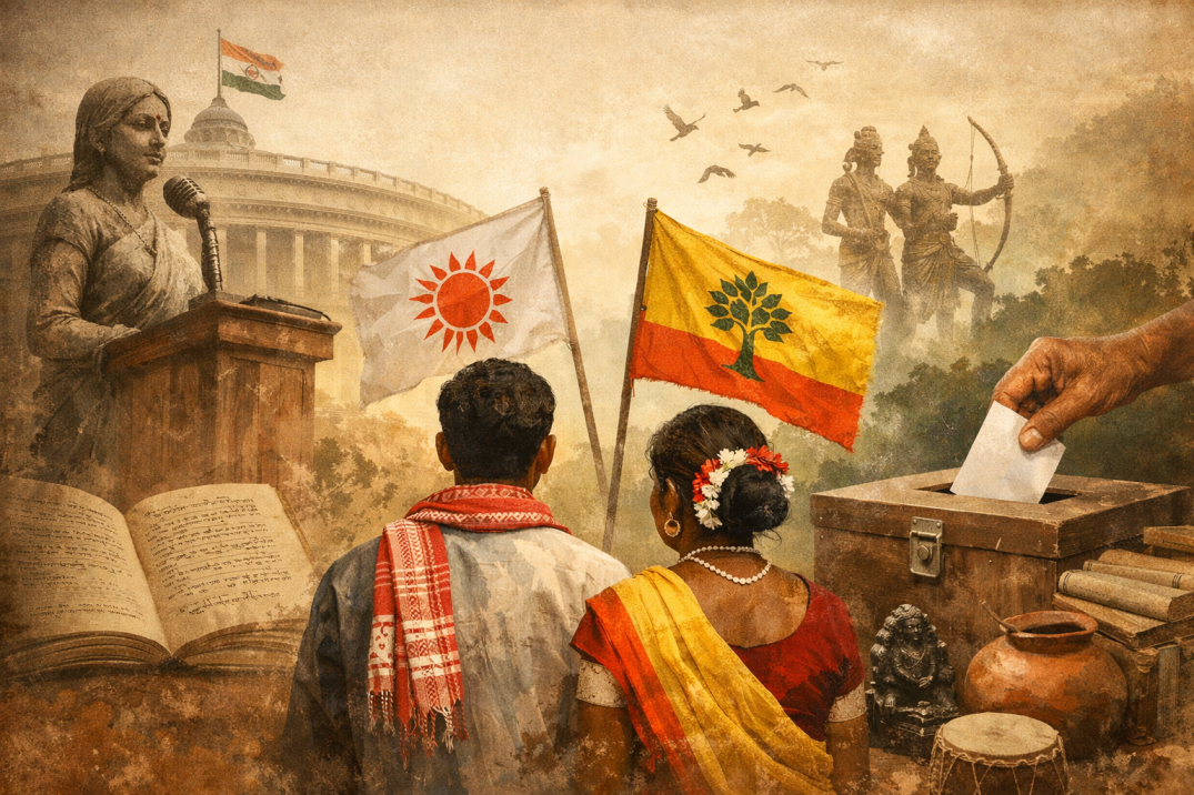 ভোটের আগে ভাষা প্রেম