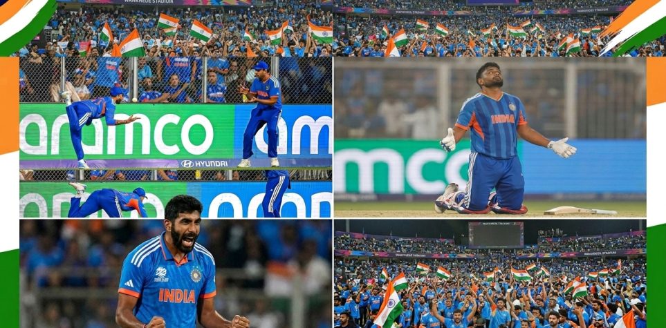 ওয়াংখেড়েতে রুদ্ধশ্বাস জয়: ইংল্যান্ডকে হারিয়ে টি-টোয়েন্টি বিশ্বকাপের ফাইনালে ভারত