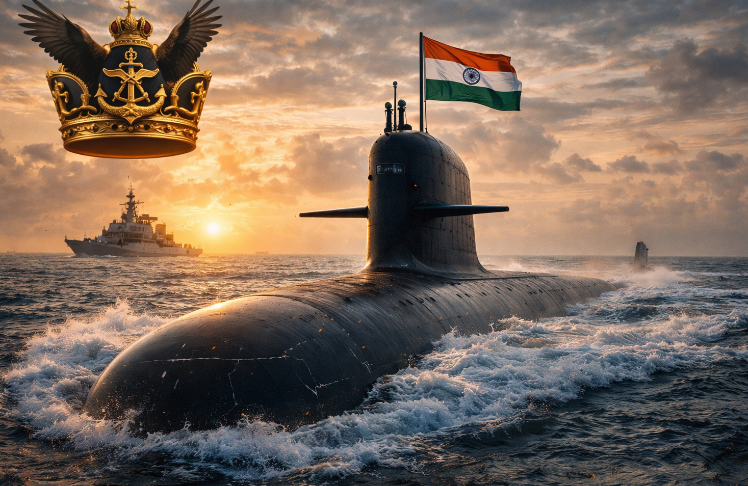 নৌবাহিনীর মুকুটে নতুন পালকঃ আইএনএস অরিদমন