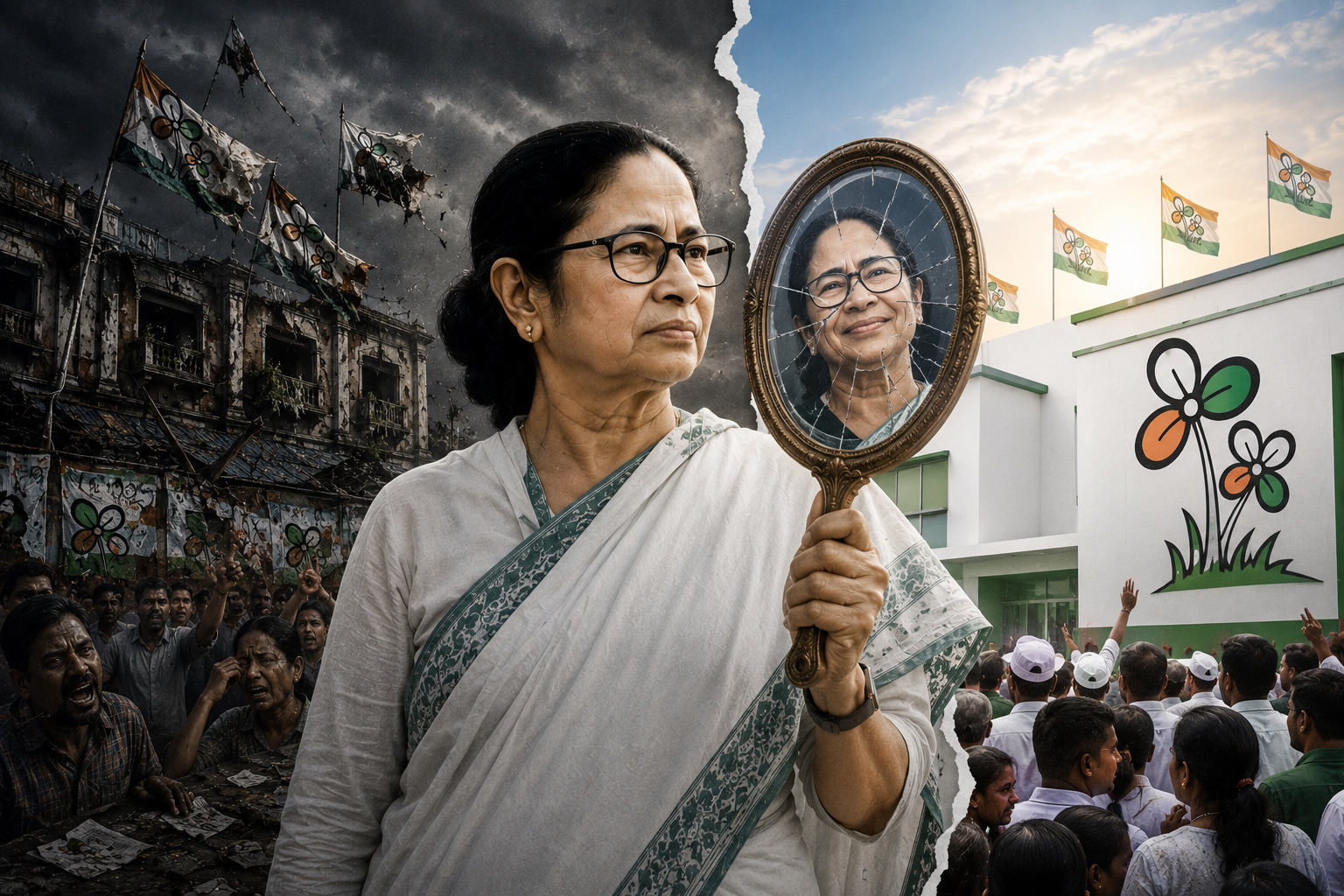 নতুন তৃণমূল, পুরনো রোগ: আত্মসমীক্ষার বদলে আত্মপ্রবঞ্চনার পথে দল?