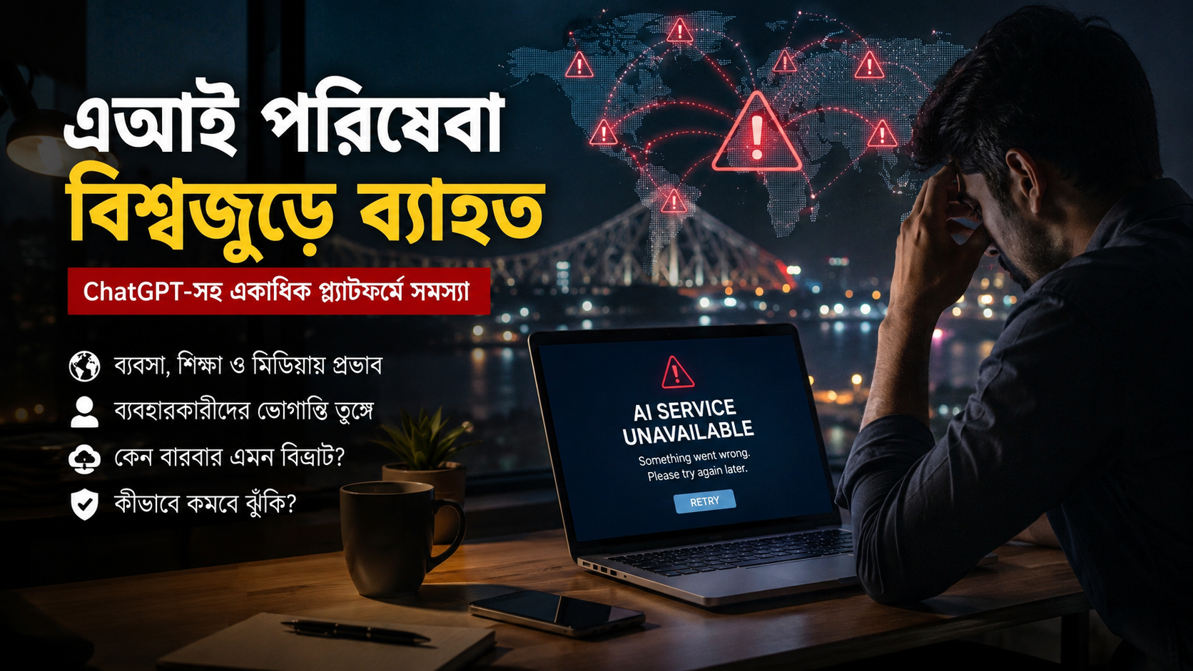 ChatGPT, Gemini এবং JIO বিভ্রাট: ডিজিটাল দুনিয়ার ধাক্কা!