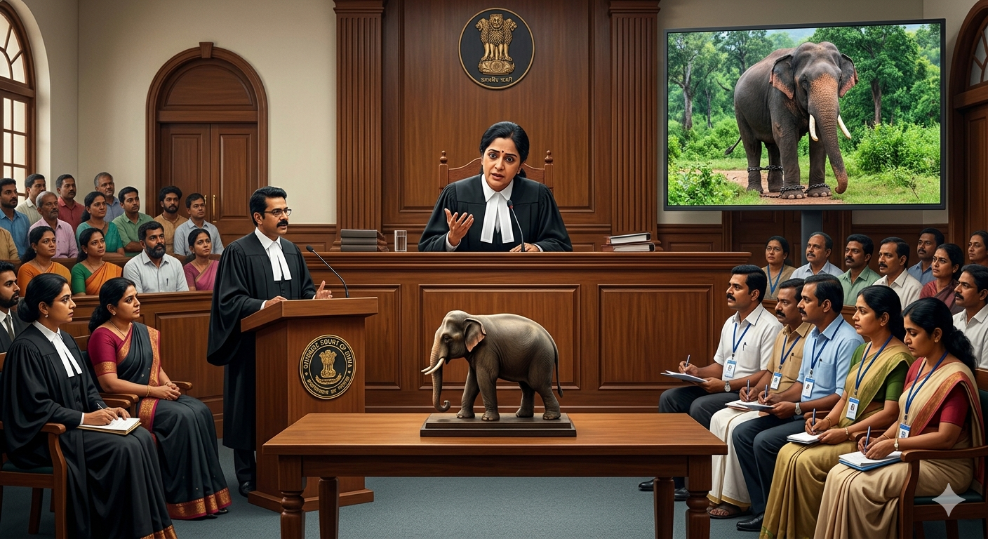সুপ্রিম কোর্টের কড়া নির্দেশ: ‘বোবা প্রাণীর দুর্দশায় আদালত নীরব দর্শক হতে পারে না’, হাতি রামনের হেফাজত নেবে কেরল সরকার