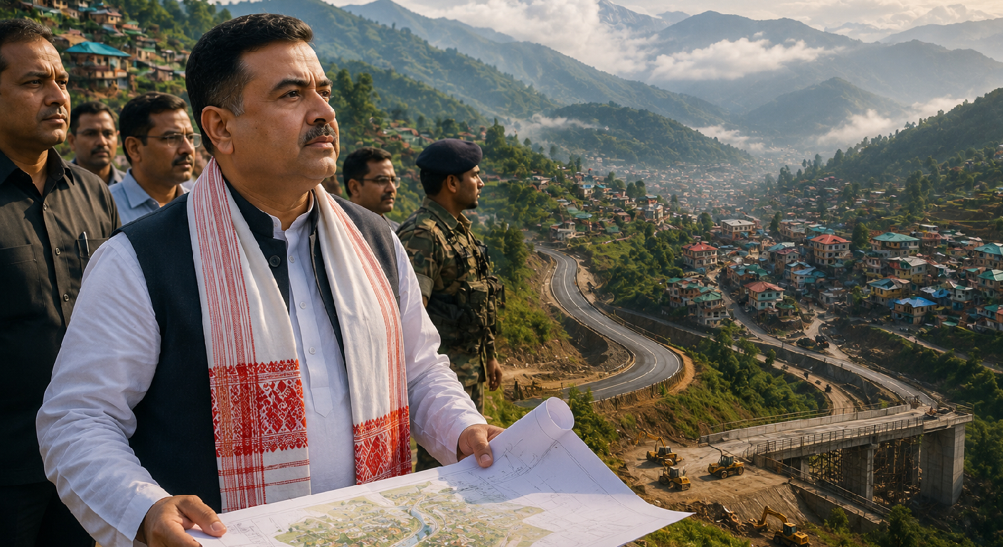 পাহাড়ে প্রথম সফরে মুখ্যমন্ত্রী শুভেন্দু: ‘পর্যটক হিসেবে নয়, উন্নয়নের রোডম্যাপ নিয়ে এসেছি’