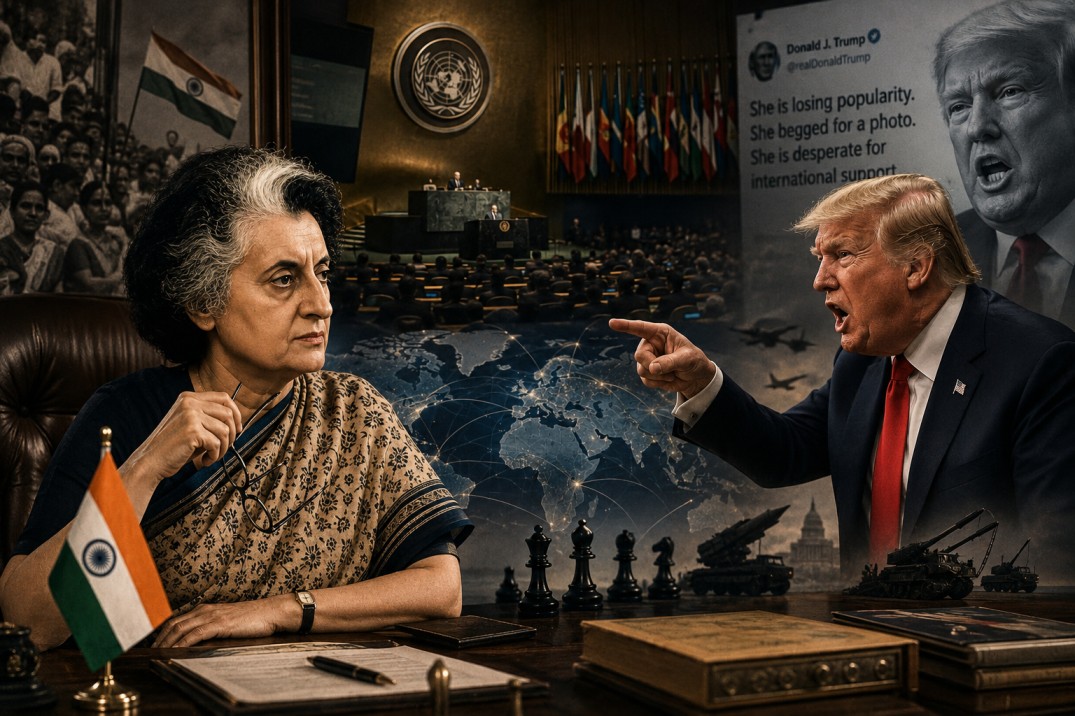 “মিস্টার প্রেসিডেন্ট, ভারত কোনো কলোনি নয়”