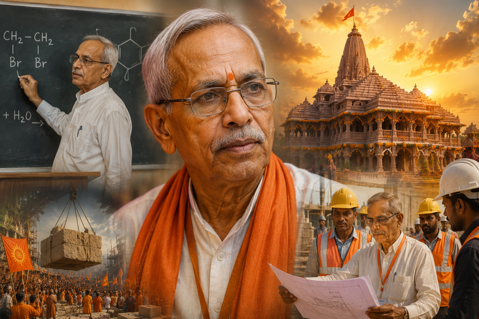 রসায়নের অধ্যাপক থেকে রামমন্দিরের ক্ষমতার কেন্দ্র: চম্পত রায়ের উত্থানের অন্তরালের গল্প