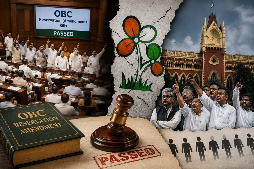 ওবিসি বিলে সিলমোহর, তৃণমূলের ভাঙন আরও স্পষ্ট
