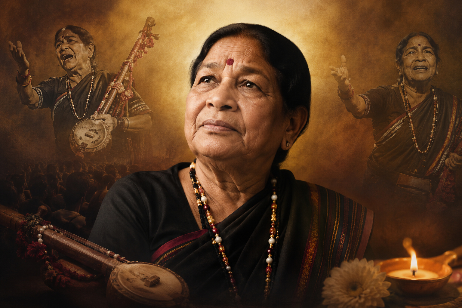 পাণ্ডবানির কিংবদন্তি তীজন বাই আর নেই