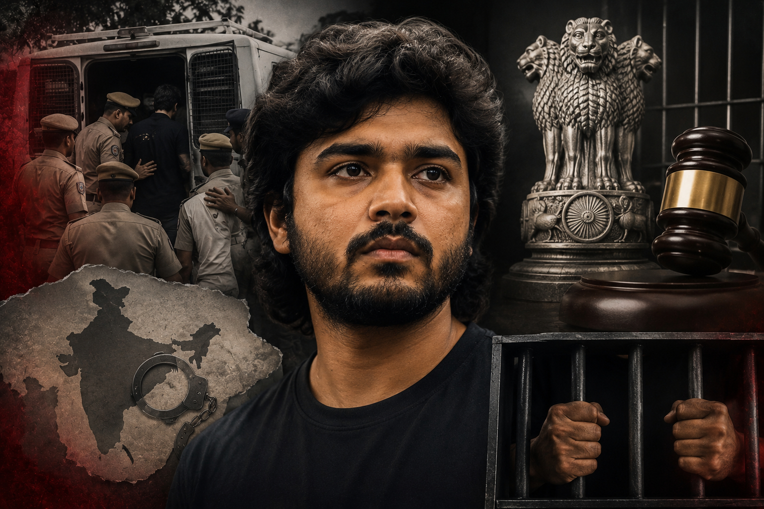 ইউএপিএ মামলায় জেলে ‘রাবণ’