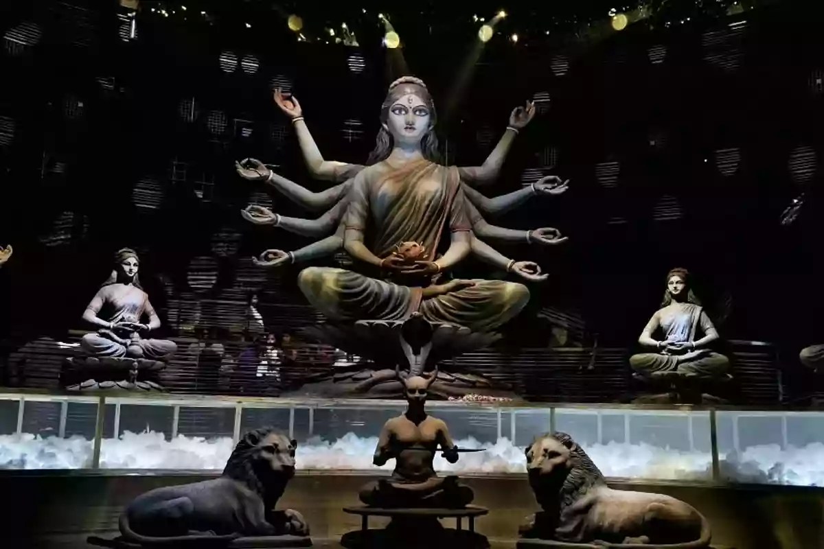 chorbagan durga pratima immersion