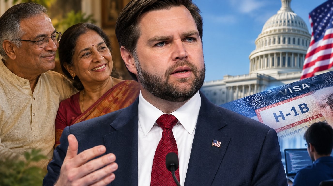 ‘I love my Indian parents-in-law, but…’: Vance clarifies remarks on H-1B controversy, does not retract them