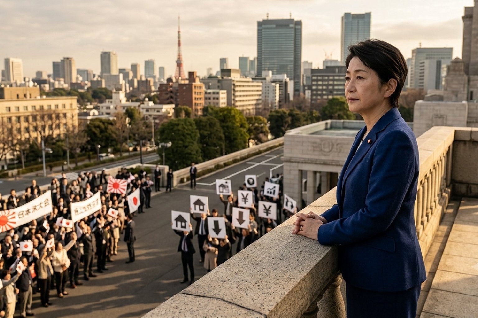 Popularity remains strong, but crisis is growing: Japan's first female prime minister faces tough tests in one year in power