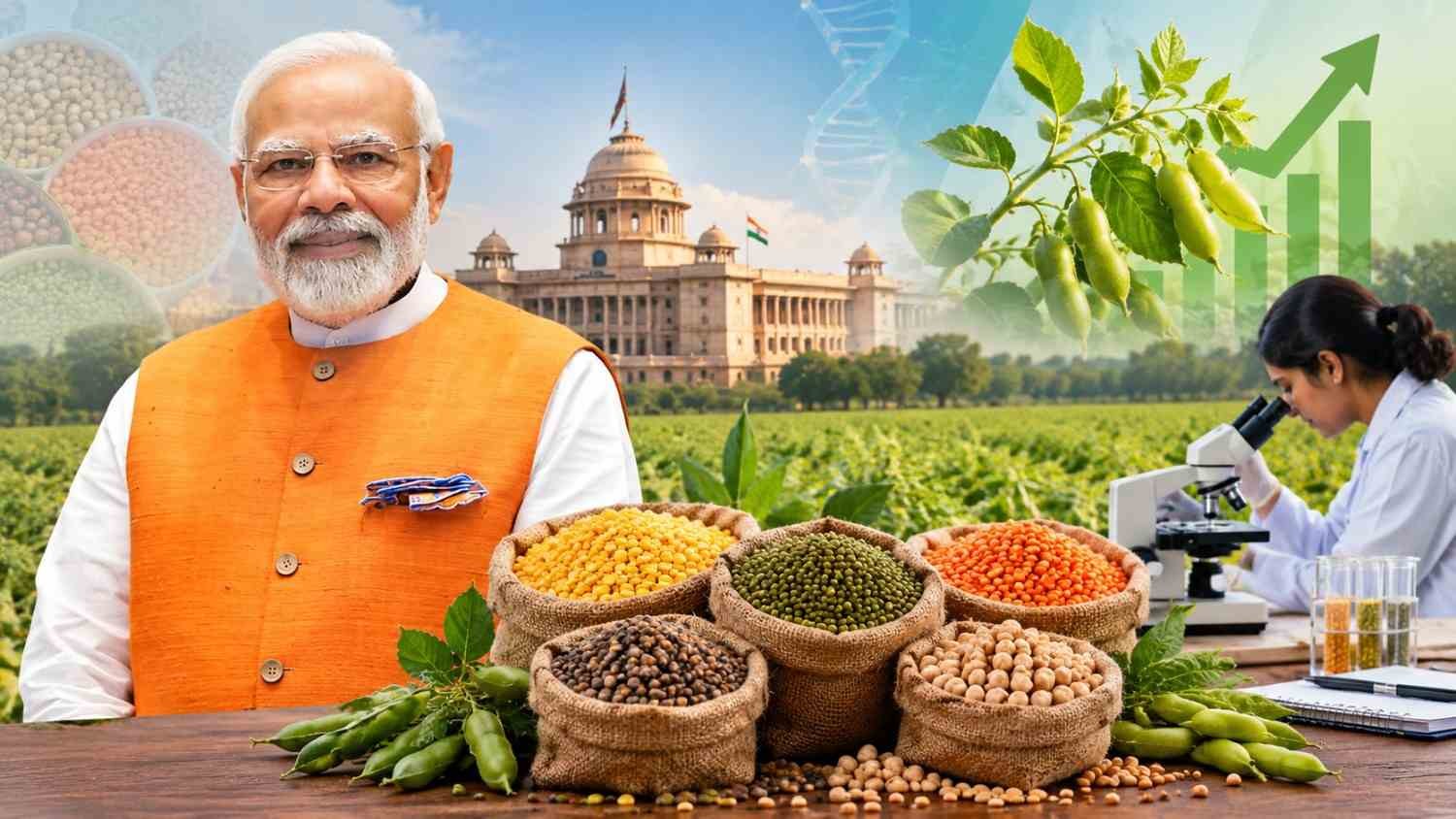 প্রতীকী ছবি: জাতীয় ডাল মিশনের গবেষণা, ডাল উৎপাদন বৃদ্ধি এবং কৃষি উন্নয়নের উদ্যোগ।