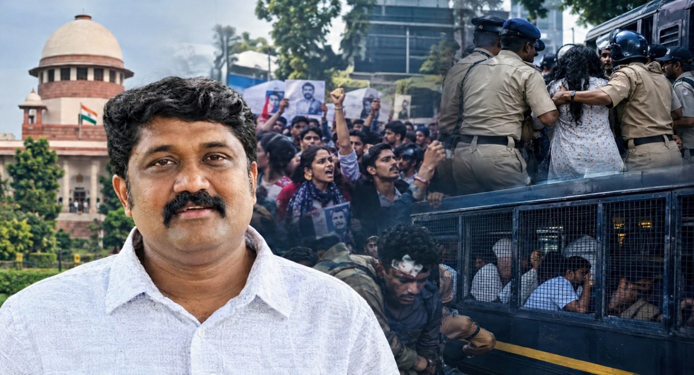 প্রতীকী ছবি: দিল্লিতে বিক্ষোভকারীদের আটক করছে পুলিশ।